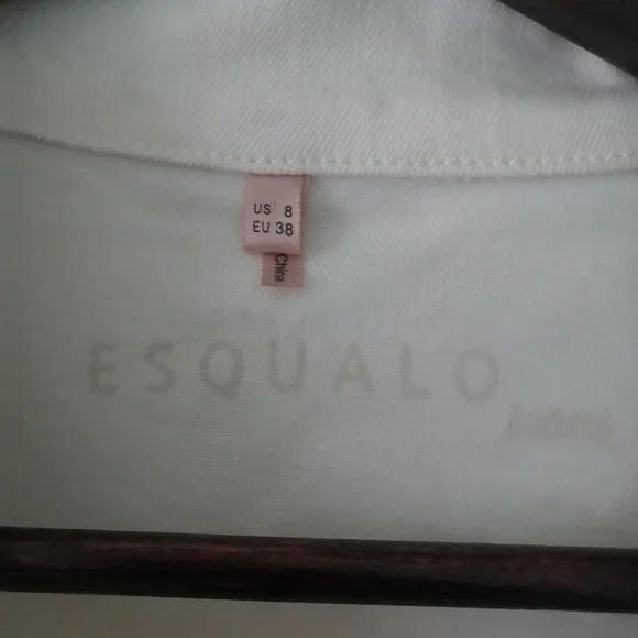 ESQUALO Jean Jacket with Sparkling Accents - Picture 6 of 10